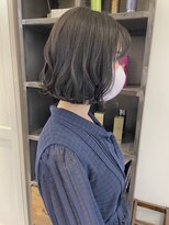 ベック ヘアサロン(BEKKU hair salon) 切りっぱなしボブ☆ニュアンスAラインパーマ