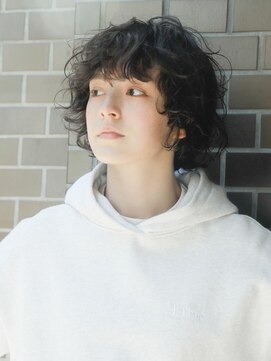 アルテヘアー(arte HAIR) 【arte HAIR】ニュアンスパーマ/ショート/黒髪