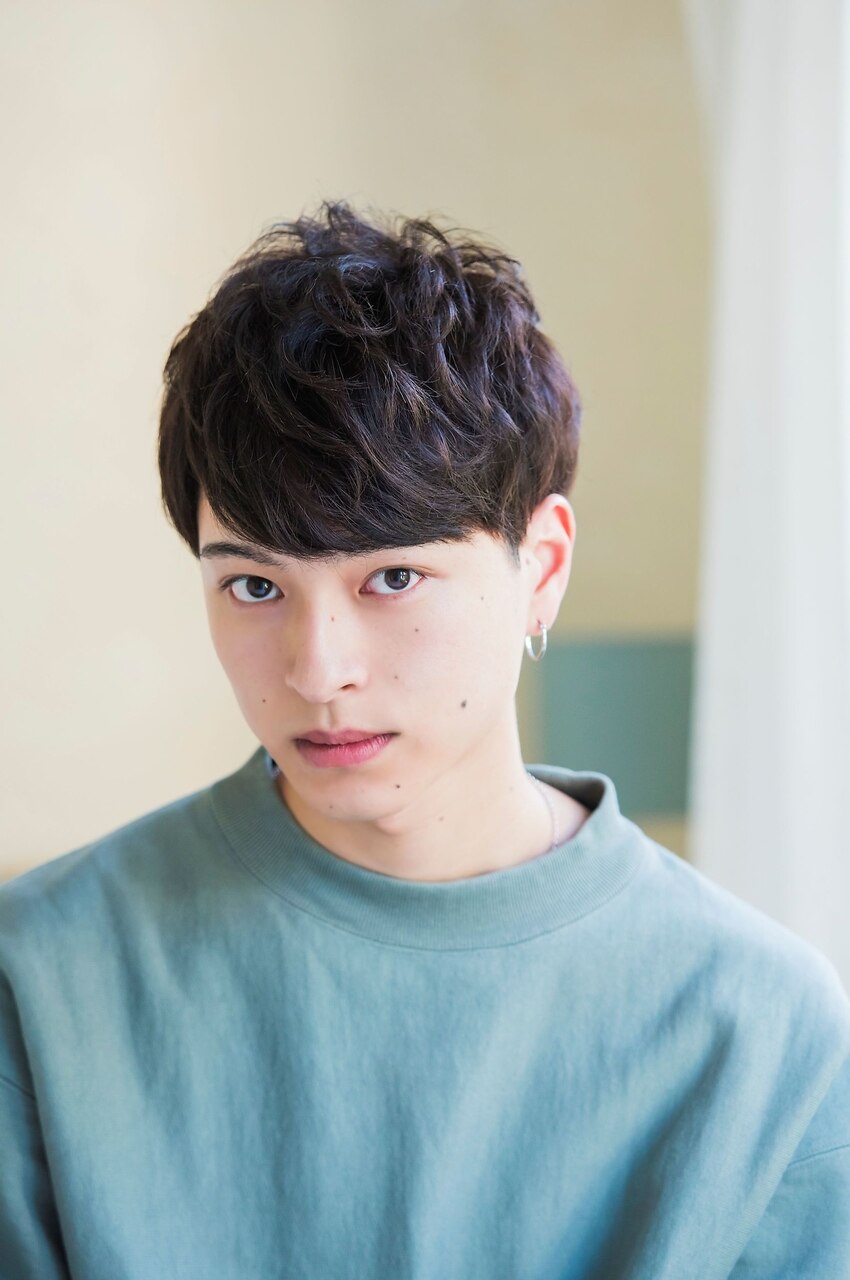 《Men'sメニュー》デザインカット＋クレンジングSh￥4950　【横浜/横浜駅】