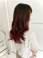 ヘアーロギア 栄店(hair LOGiA)&nbsp;★hair LOGiA★　境目なしグラデーション　横