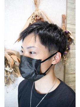 オラ ボーテ(Aura Beaute) メンズ ツーブロック ショートレイヤー