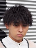 黒髪 ツイストスパイラル ツイスパ ツイスト マッシュ 3