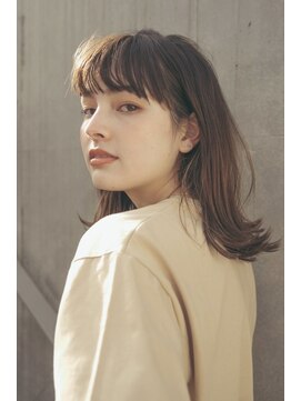 ガーデン タチカワ(garden tachikawa) 暖色系カラーロブヘアニュアンスカラービターショコラ