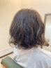 コールドパーマ＋カット￥8000