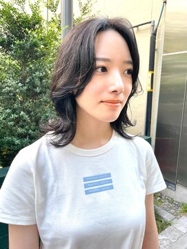 ビュートリアム265(BEAUTRIUM 265) ミディアムレイヤー/レイヤーカット/銀座/くびれヘア/アッシュ