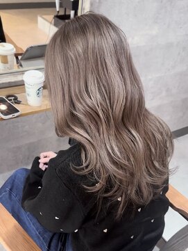 ナズ 函館昭和店(Na'z) ミルクティーグレージュ/函館/ブリーチ