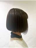 髪質改善 ブラウンボブ