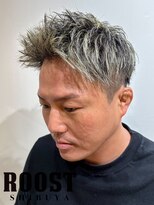 ルースト 渋谷店(ROOST)&nbsp;ジェットモヒカン×メッシュハイライト(ブリーチ１回)