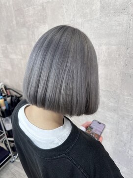 スキル 水戸(SKILL) シルバーカラー/ボブ