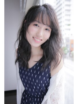 リマ 練馬店(lima) ロブヘア/イルミナカラー/レイヤーロング/オージュア