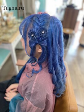 タグマル 推し活ヘアメ☆リボンとお花のおろし☆