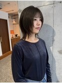 【VENTI 伊藤】オリーブベージュ×ショートウルフ