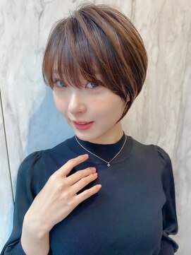 ロンド エスポワール 錦糸町(Lond espoir) 黒髪ボブルフ小顔ワンレンネビージュショート【工藤昴】錦糸町