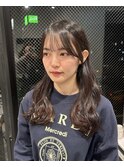 顔まわりカット/ロング