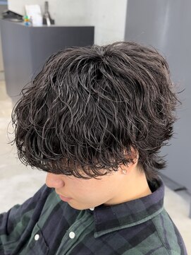 エデアンホンテン メンズサロン(EDEAN 本店 （旧：EDEAN 上通）) 熊本メンズカット 波巻きパーマ ウルフ MEN'S HAIR