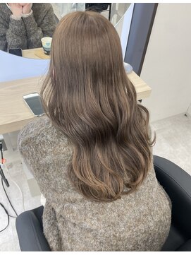 エイトサッポロ 札幌大通り店(EIGHT sapporo) ブリーチなしolive beige