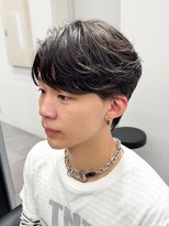 メンズ サロン ドット トウキョウ 町田店(men's salon dot. tokyo)&nbsp;ニュアンスパーマ/毛流れセンターパート