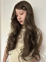 メゾンアクア 表参道(Maison ACQUA)&nbsp;☆ブリーチなしダブルカラー オリーブ オリーブベージュ