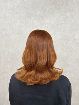 アン ブリーチ 大宮駅東口店(UN BLEACH) オレンジベージュ