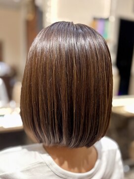 トウカ 船橋駅前店(TOUKA) 小顔ボブ/明るい白髪染め/頭皮ケア［船橋/船橋美容室］