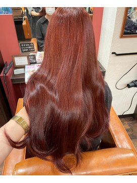 ボアップ 難波店(boappu) #プルエクステ#エクステ#カラー#ロングヘア