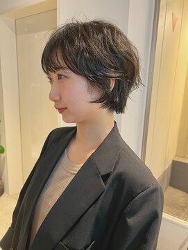 クリアオブヘアー リット(CLEAR of hair LiT) 簡単パーマ風ショート♪