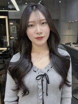 ロンドアヴァントゥス 池袋(Lond aventus)&nbsp;ミディアムレイヤーカット/レイヤー/顔周り/韓国/髪質改善/横浜