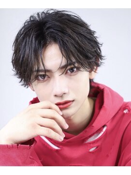 アストラ(ASTRA) MEN’S HAIR/波巻きツイストスパイラル/リバースセンターパート