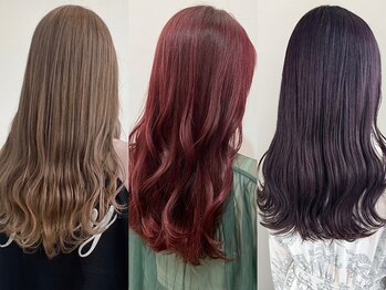 キャパサウス 春日 大野城店(CAPA south)の写真/ケアブリーチ導入☆ダメージレスカラーが人気の春日・大野城の美容院◇9時~OK!ハイライトで脱白髪染め◎