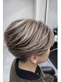 MEN’S HAIR/サーフカール/刈り上げセンターパート/千葉駅