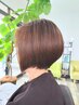 カット+リタッチグレイカラー+1stepトリートメント