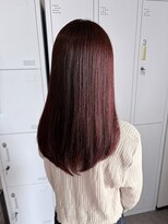 スリー バイ ザサロンフジサワ(THREE by the salon fujisawa)&nbsp;ワインレッドカラー