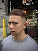 ソリズ ヘア クルー 池袋(SOLIZ HAIR CREW)&nbsp;ハイフェードミルクティーブラウン