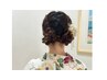 高校生さんまで浴衣ヘアアレンジ