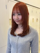 サラ ビューティー サイト 古賀店(SARA Beauty Sight)&nbsp;ブリーチなしWカラー/ハイトーン/オレンジカラー/透明感カラー