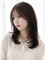 フォト イケブクロ(foto IKEBUKURO)&nbsp;結べるミディアムレイヤー/透明感グレージュ/10代20代30代池袋