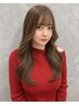 【立体感カラー】ハイライトカラー＋髪質改善TR ￥22,000→￥17,600