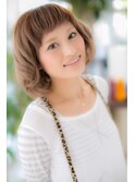 ふわふわ愛されボブ