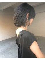 ヘアーアンドアトリエ マール(Hair&Atelier Marl)&nbsp;【Marl】ブラックグレージュの無造作ボブ♪