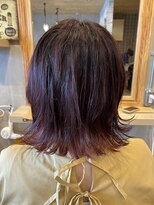 ヴァニラノースヘアー(vanilla#NORTH HAIR) 赤髪×インナーカラー