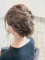 チル 朝霞駅前店(Chill.)&nbsp;モテ髪　編み込みヘアアレンジ