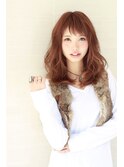 大人かわいい前髪シースルーバングおフェロ女子