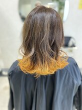 サロンドパリス Salon de Paris 毛先カラー