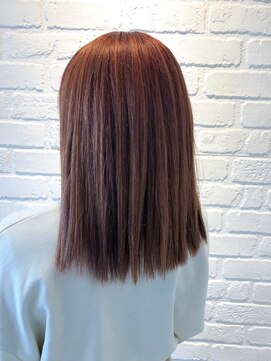 デイジー インデックスヘア 大島店(DAISY index hair) ラベンダーピンク×ナチュラルグラデーション 20代30代