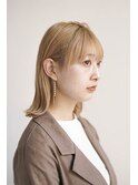 オフィスヘア/エアリーミディ/ショートパーマ/新宿