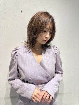 ロンド ストラーダ 心斎橋(Lond strada) シルキーベージュ×グレージュカラー【髪質改善/縮毛矯正】