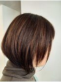 ショートヘアスタイル