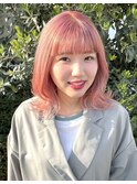 ボブ/ミニボブ/切りっぱなしボブ/外ハネ/外ハネボブ/前下がり