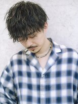 ジョエミバイアンアミ(joemi by Un ami)&nbsp;(joemi 新宿)波巻きパーマ  前下がりマッシュ メンズパーマ 近江