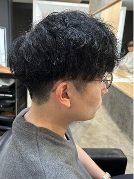 ニアウ 伊勢崎連取店(Niau) メンズマッシュパーマツイストスパイラルパーマ波巻きパーマ